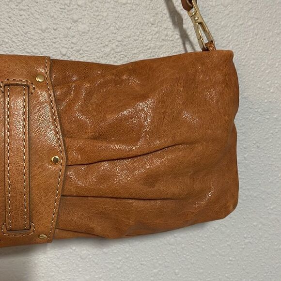 KOOBA Erin Brown Leather Convertible Bag - Picture 5 of 16